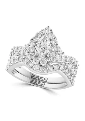 2 ct. t.w. Diamond Ring in 14K White Gold by Effy