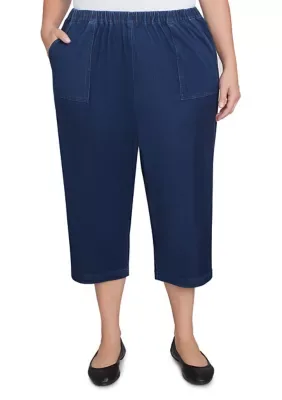 Free Spirit Capri Pants by Alfred Dunner