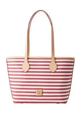 Striped Tote Bag by Dooney & Bourke