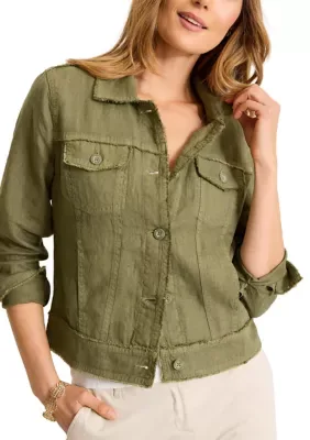Two Palms Linen Jacket by Tommy Bahama