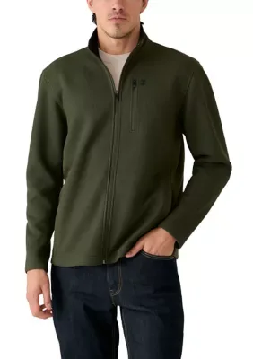 Full Zip Shaker Jacket