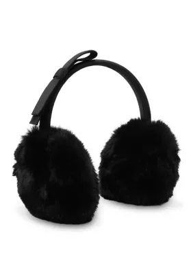 Satin Bow Earmuffs by kate spade