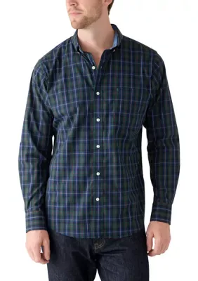 Holiday Tartan Plaid Shirt by IZOD
