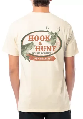 HarborLite Hook & Hunt Short Sleeve T-Shirt by Guy Harvey