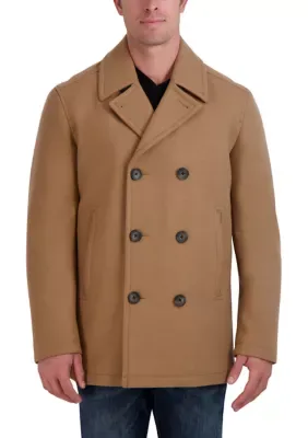 Button Front Peacoat by Nautica