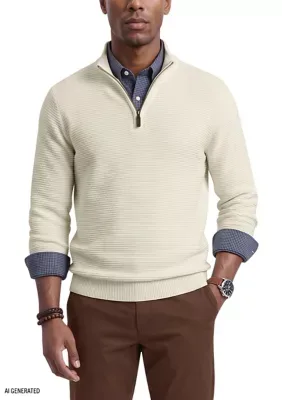 Ottoman 1/4 Zip Pullover by IZOD