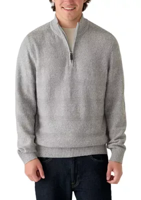Marled 1/4 Zip Pullover