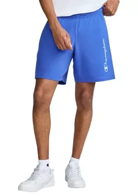 Large Script 7" Jersey Shorts by Champion