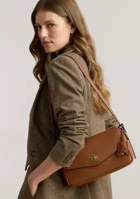 Lauren Ralph Lauren Nappa Leather Medium Farrah Shoulder Bag by Ralph Lauren