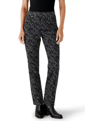 Velveteen Print Pants by Kim Rogers