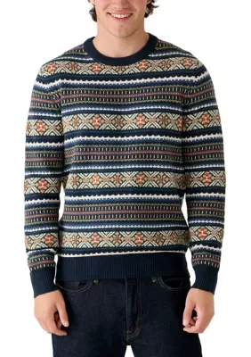 Fair Isle Crew Sweater