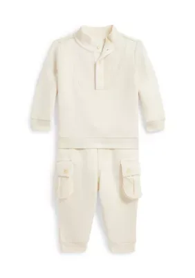 Fleece Sweatshirt & Cargo Pant by Ralph Lauren