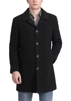 Baker Wool Blend Walking Coat by Bgsd