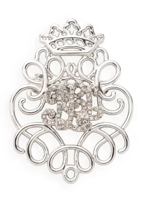 Lauren Ralph Lauren Crystal LRL Scroll Pin