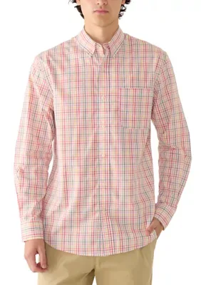 Long Sleeve Easy Care Plaid Shirt by Saddlebred