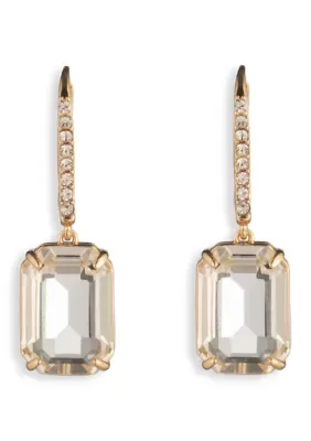 Lauren Ralph Lauren Rounded Square Stone Drop Earrings by Ralph Lauren
