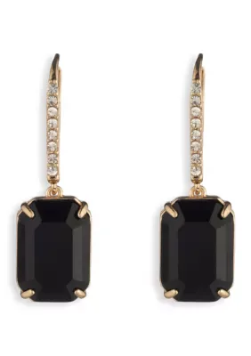 Rounded Square Stone Drop Earrings by Ralph Lauren