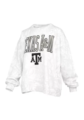 NCAA Texas A&M Aggies Southlawn Logo Camo Fleece Pullover by Pressbox