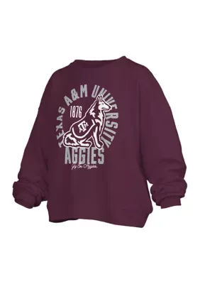 NCAA Texas A&M Aggies Blitz Janise Fleece Sweatshirt by Pressbox
