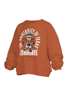 NCAA Texas Longhorns Blitz Janise Fleece Sweatshirt by Pressbox