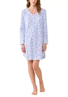 Long Sleeve Button Nightgown by Eileen West