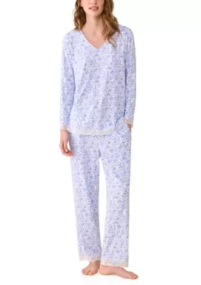 Dream Sweater Knit Long PJ Set