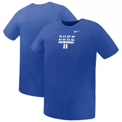 Duke Blue Devils NCAA Preschool Nike Duke Devils Name Bar Legend Dri-FIT T-Shirt by Nike