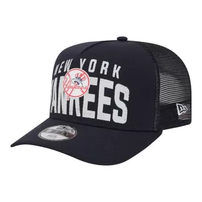 MLB New York Yankees Logo Fade A-Frame 9FIFTY Snapback Hat by New Era