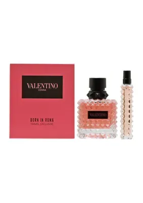 Donna Born in Roma Eau De Parfum 2-Piece Gift Set by Valentino