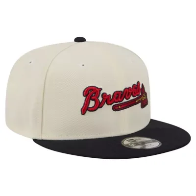 MLB Atlanta Braves Two-Tone 9FIFTY Snapback Hat by New Era