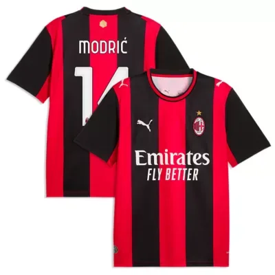 International Clubs Luka Modri AC Milan 2026/27 Home Replica Jersey by PUMA
