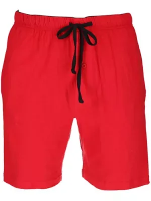 Jersey Knit Cotton Button Fly Pajama Sleep Shorts by Hanes