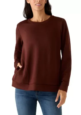 Long Sleeve Crew Neck Sweatshirt by Kim Rogers