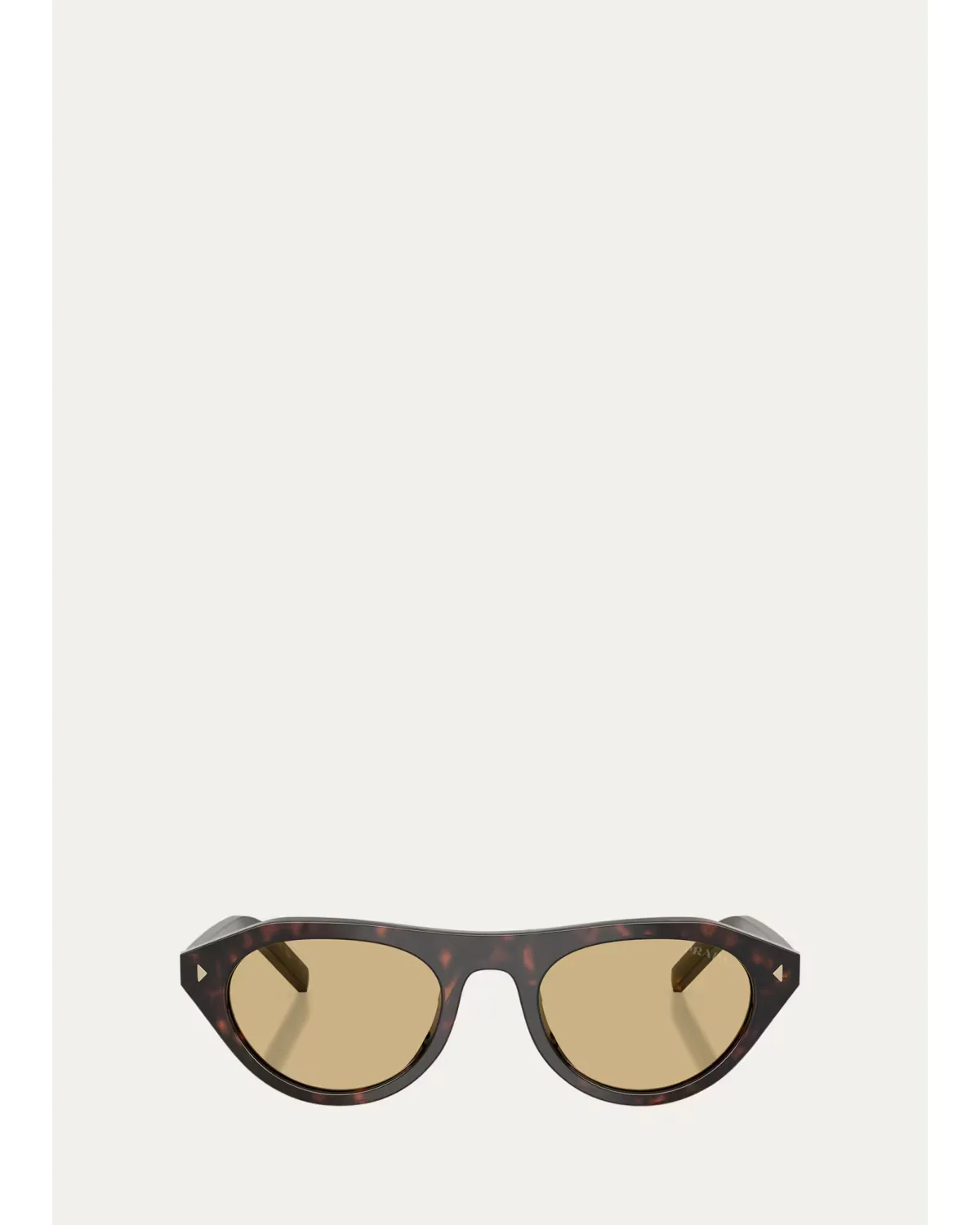 0PR B15S Acetate Round Sunglasses by Prada