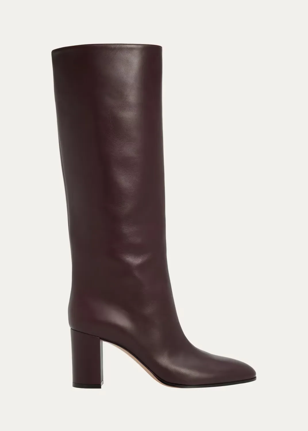 70mm Nappa Leather Knee-High Boots by Gianvito Rossi