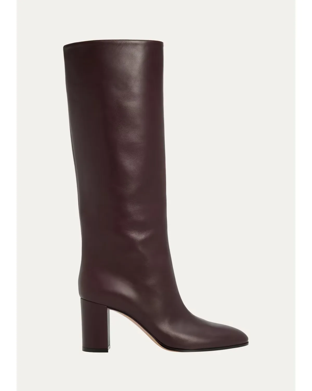 70mm Nappa Leather Knee-High Boots