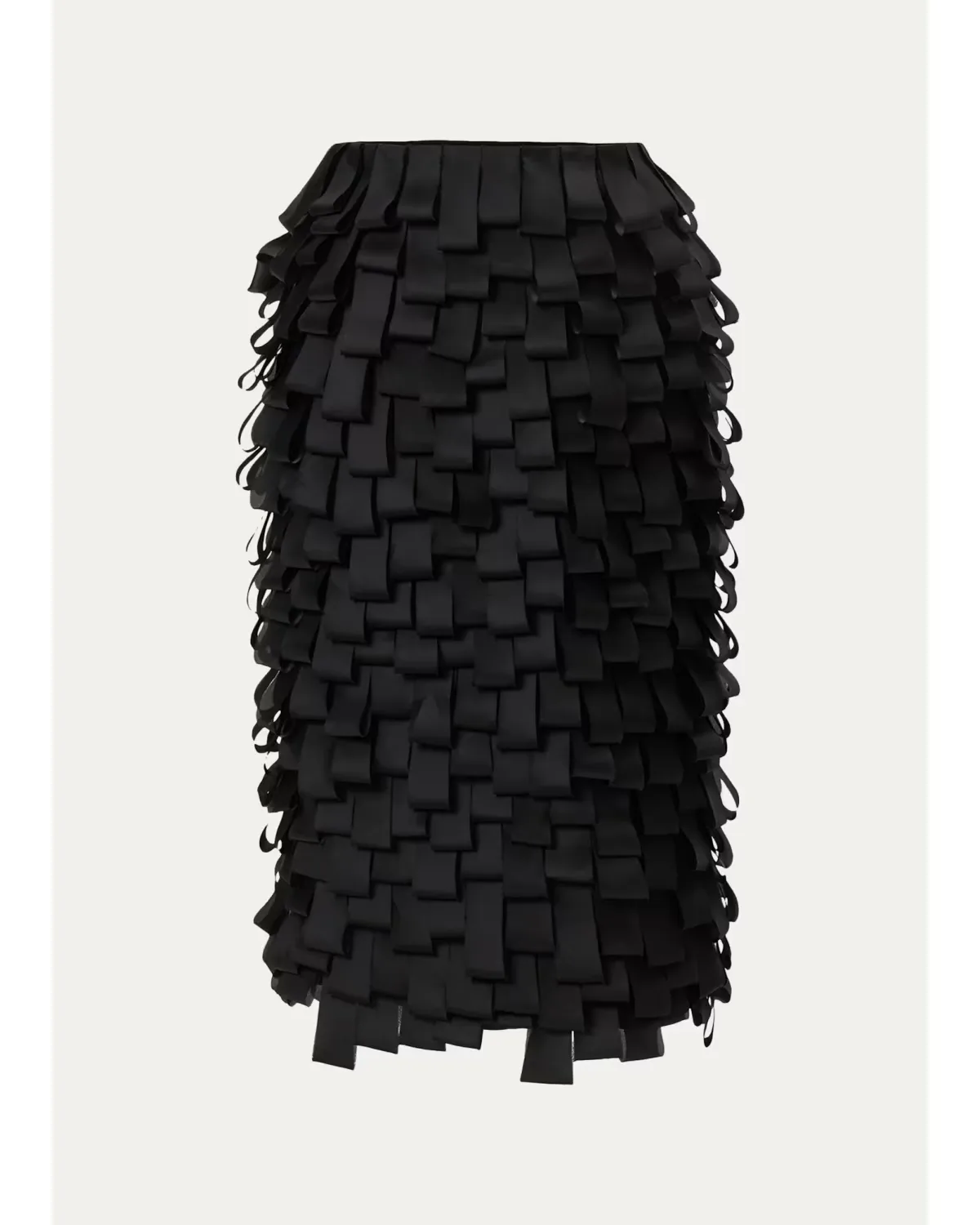 Silk Layered Pencil Skirt by Carolina Herrera