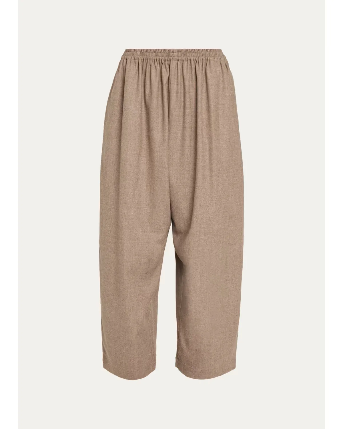 Wool Flannel Japanese Trousers