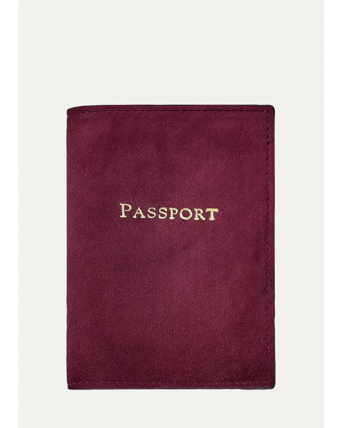 Suede Passport Holder by Graphic Image