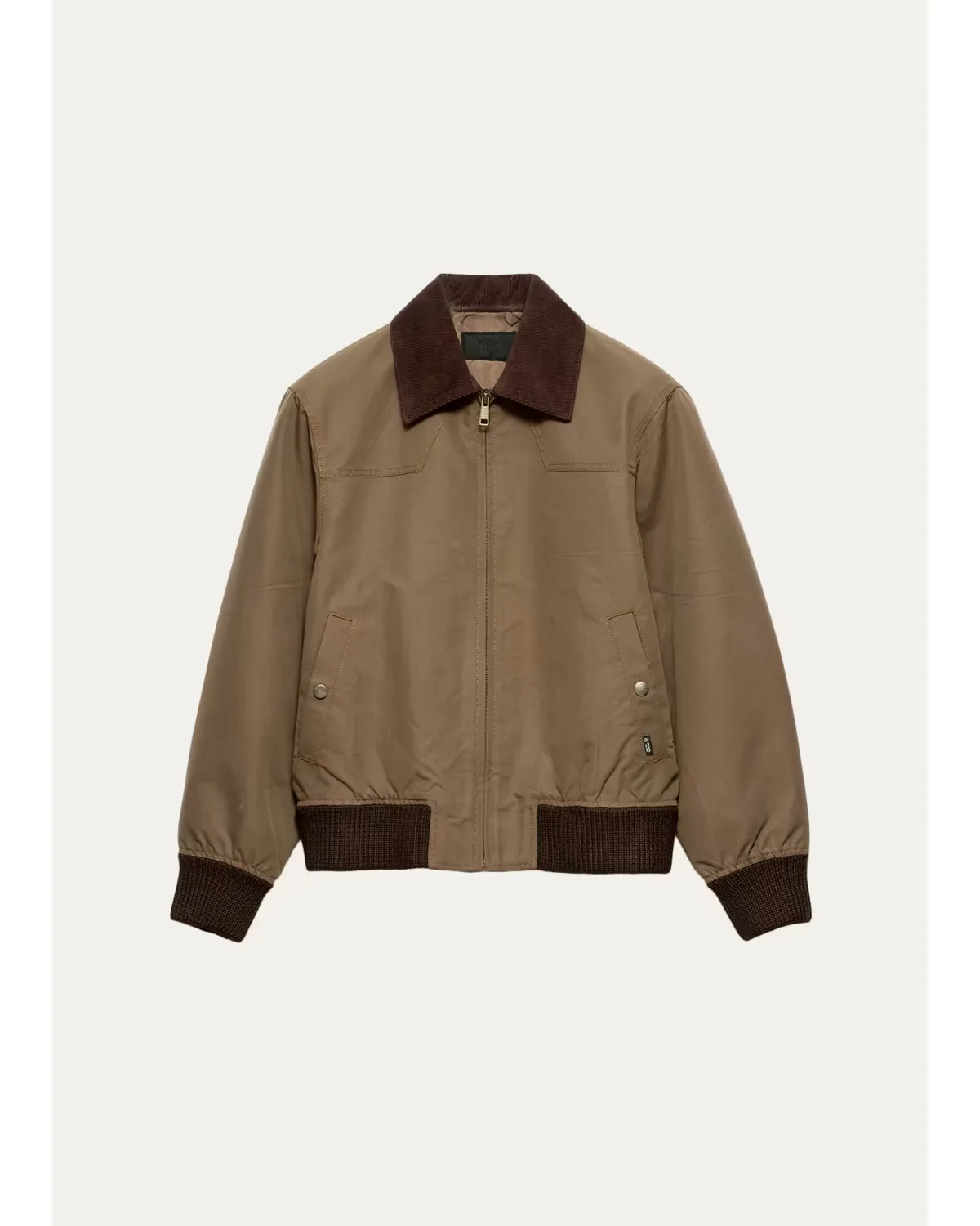 Tech Canvas Blouson Jacket by Prada