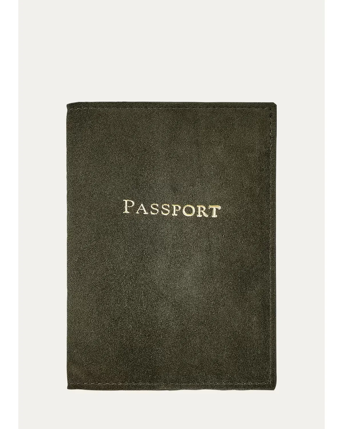 Suede Passport Holder