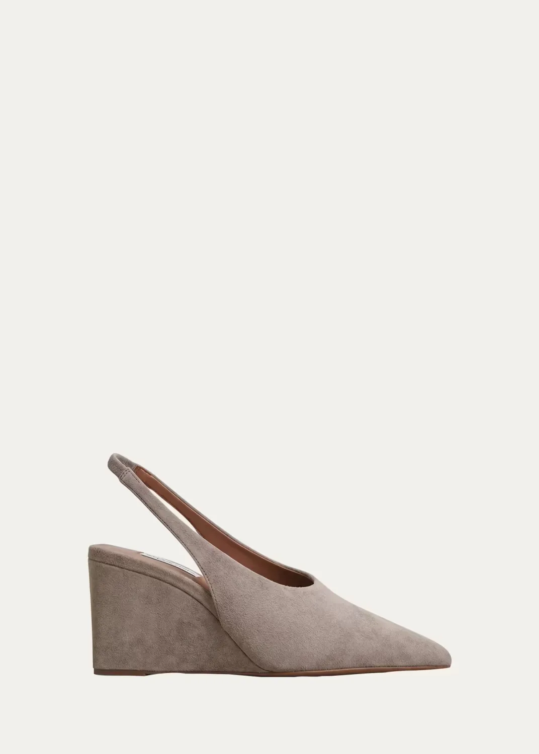 75mm Cube Suede Slingback Pumps by ALAA