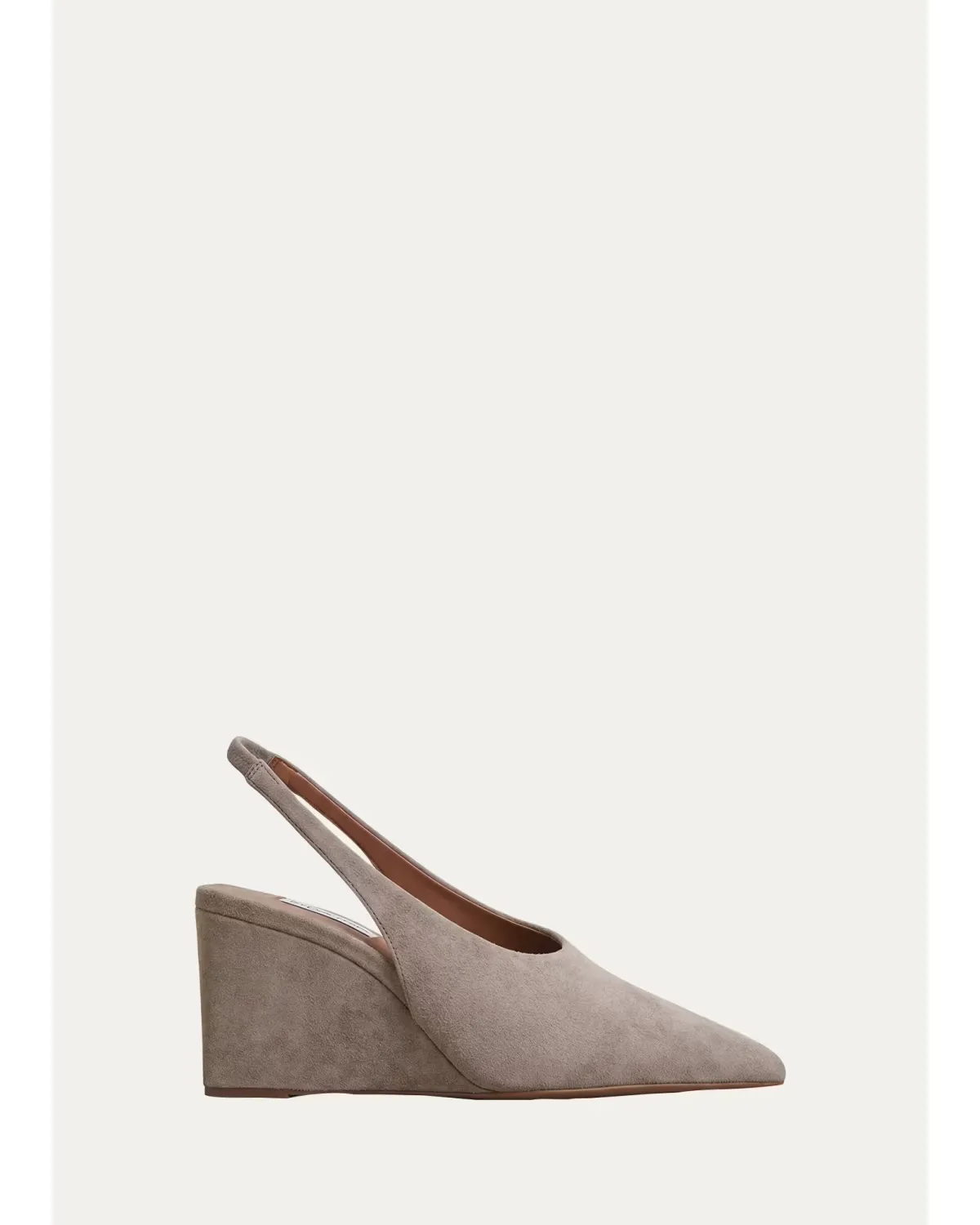 75mm Cube Suede Slingback Pumps by ALAA