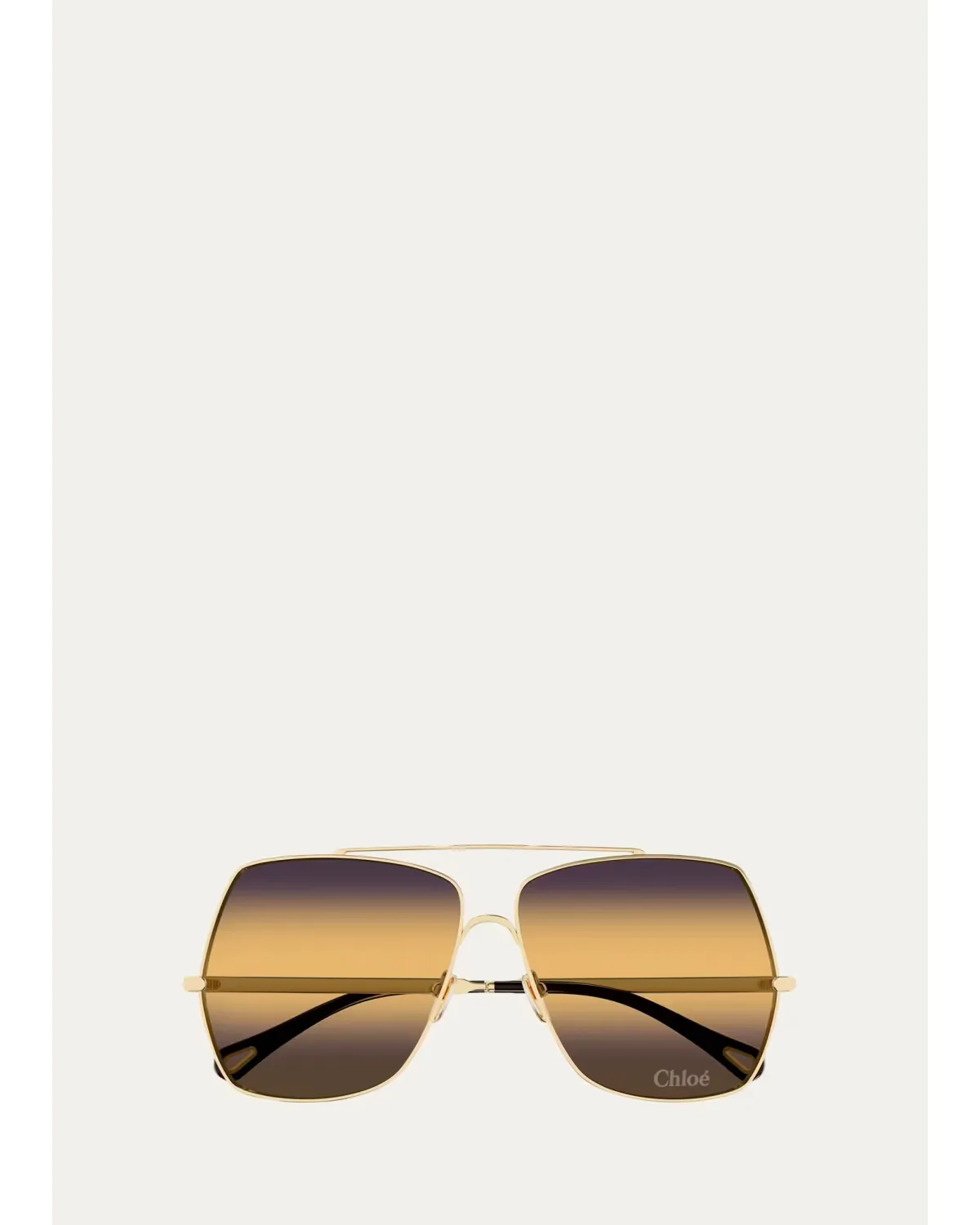 62MM Aviator Sunglasses by Chloé