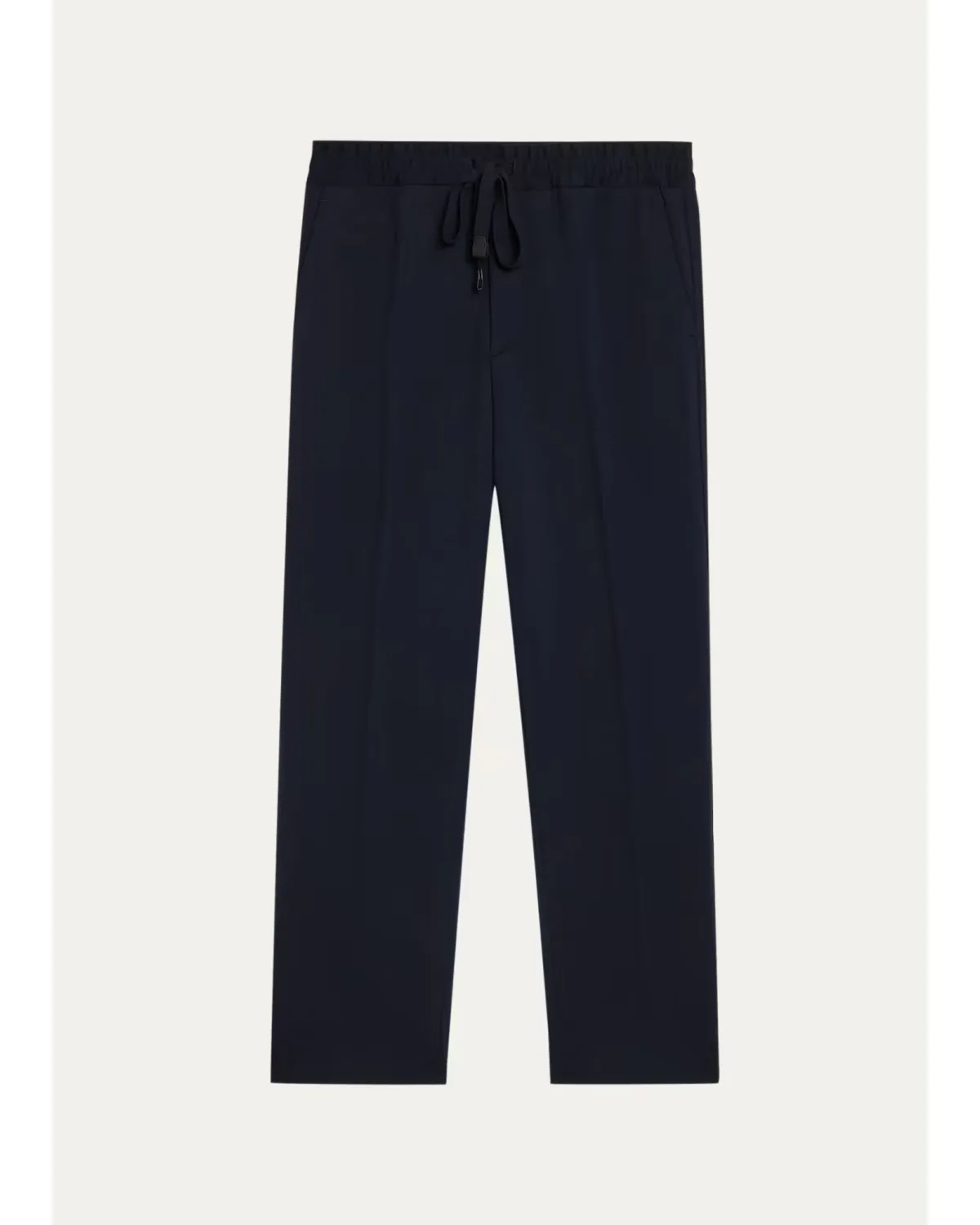Asolo Wool Jersey Straight-Leg Drawstring Trousers by Brioni