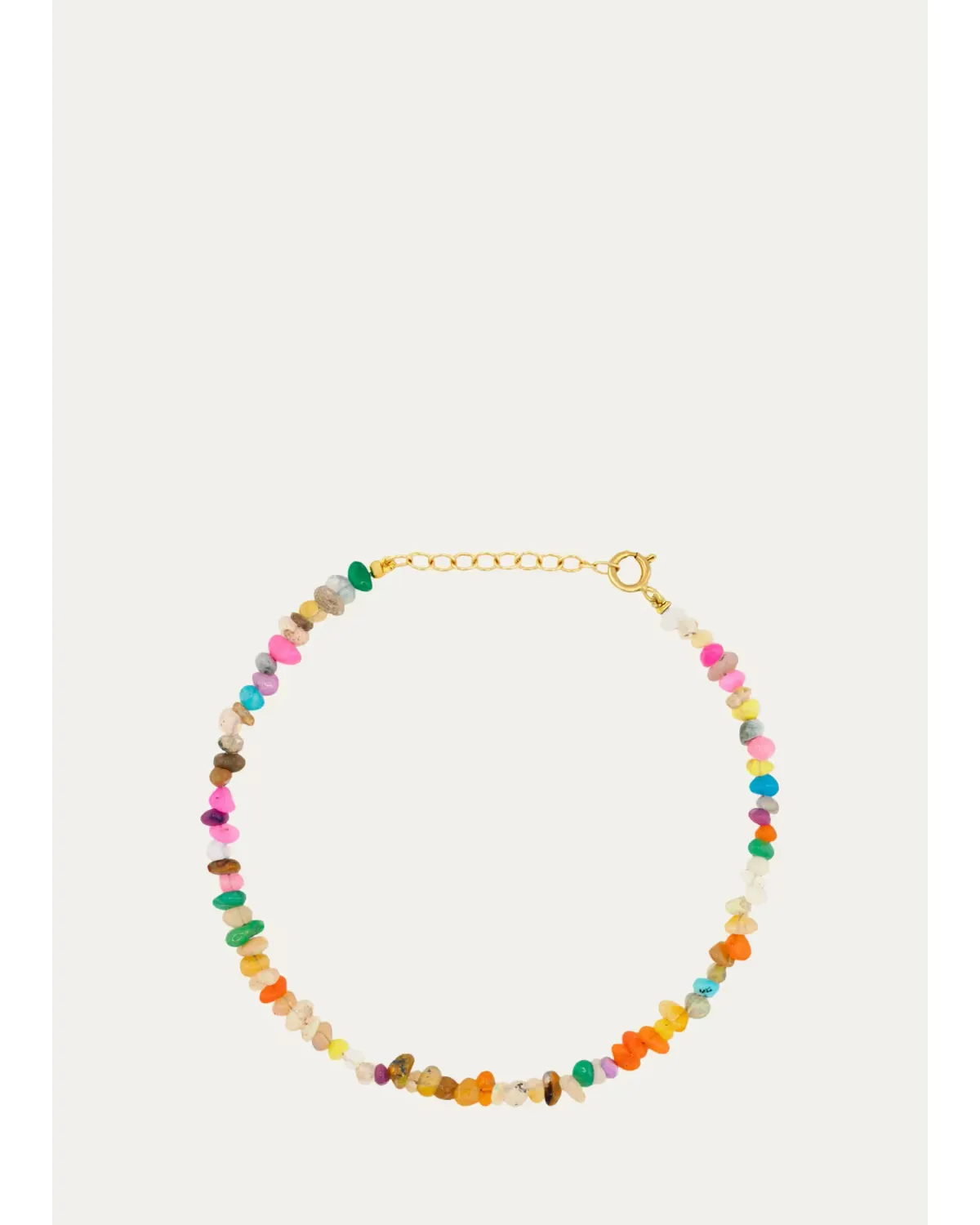 14K Yellow Gold & Rainbow Opal Bracelet by JIA JIA