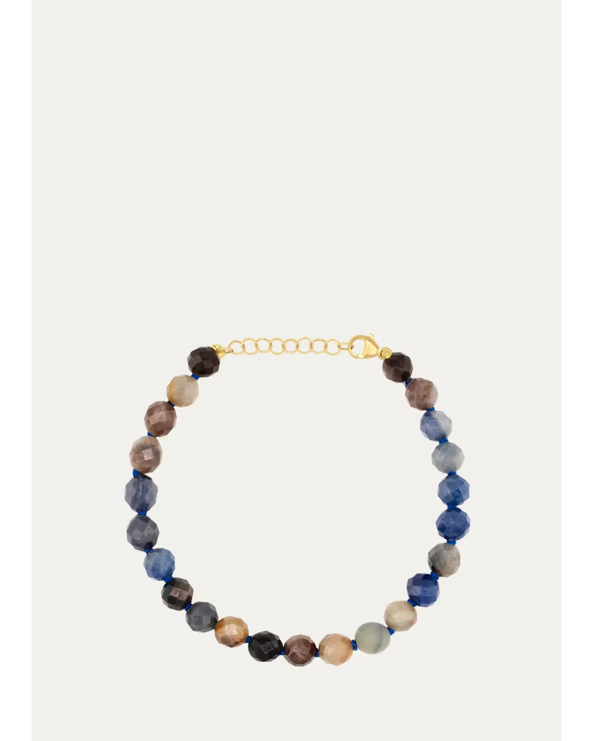 14K Yellow Gold & Sapphire Jumbo Beaded Bracelet by JIA JIA