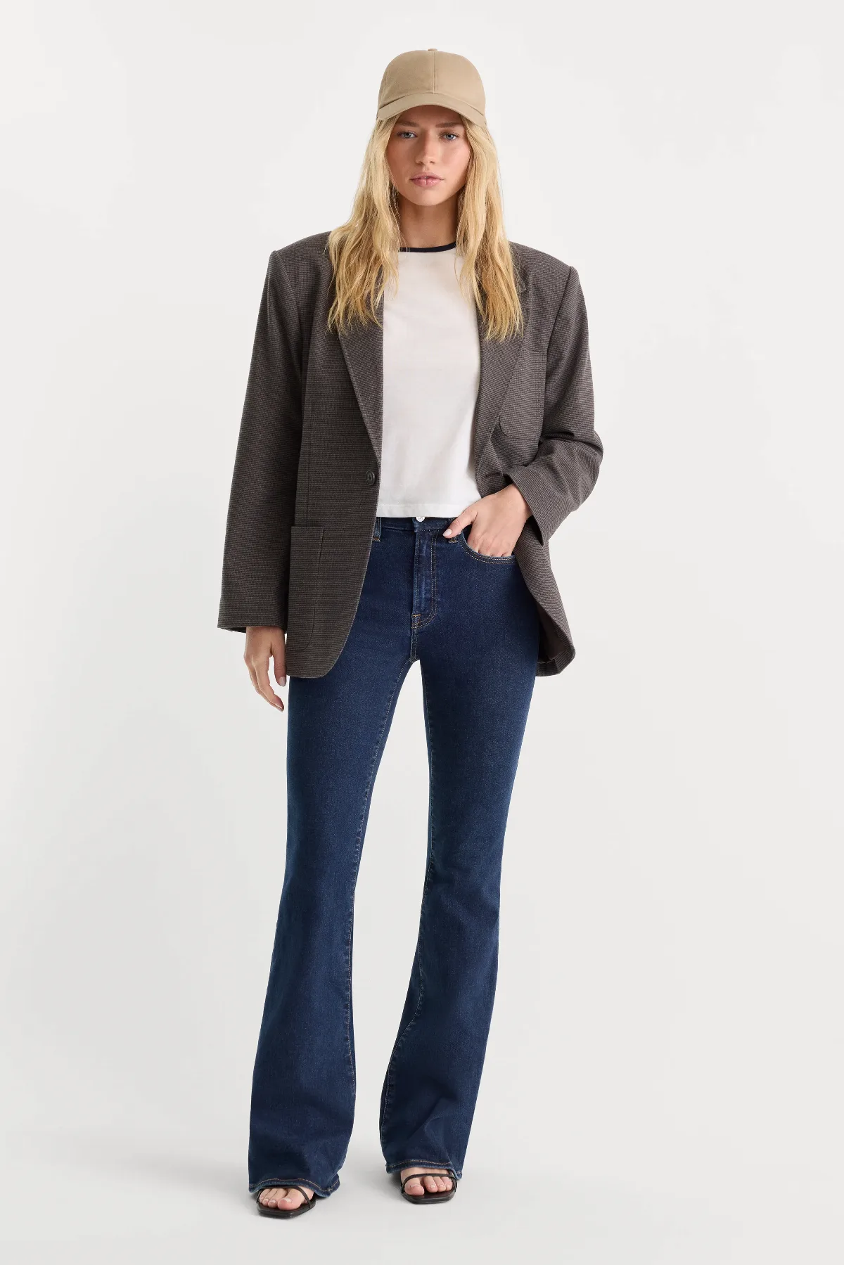 Always Fits Good Legs Flare Jeans by Khlo Kardashian by GOOD AMERICAN