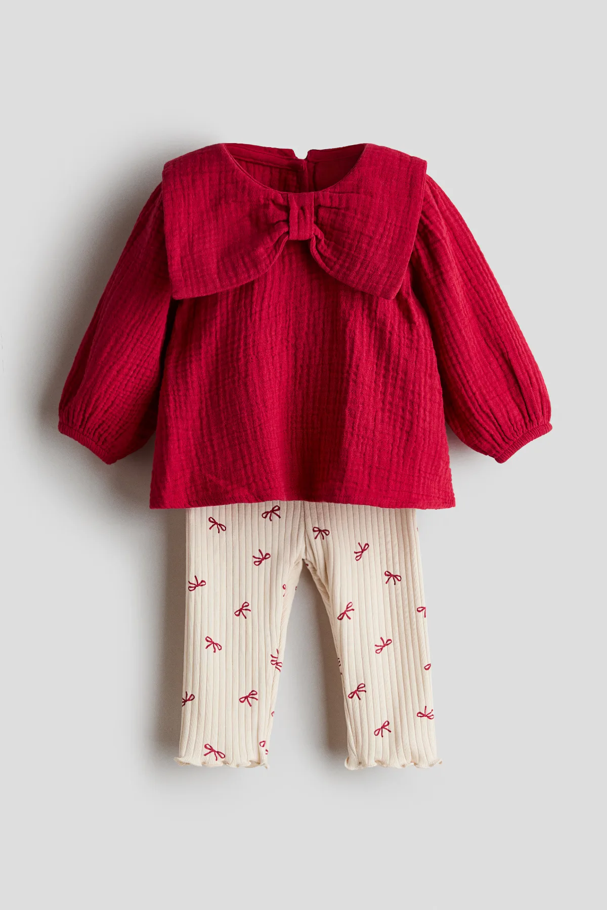 2-Piece Blouse and Leggings Set by H&M