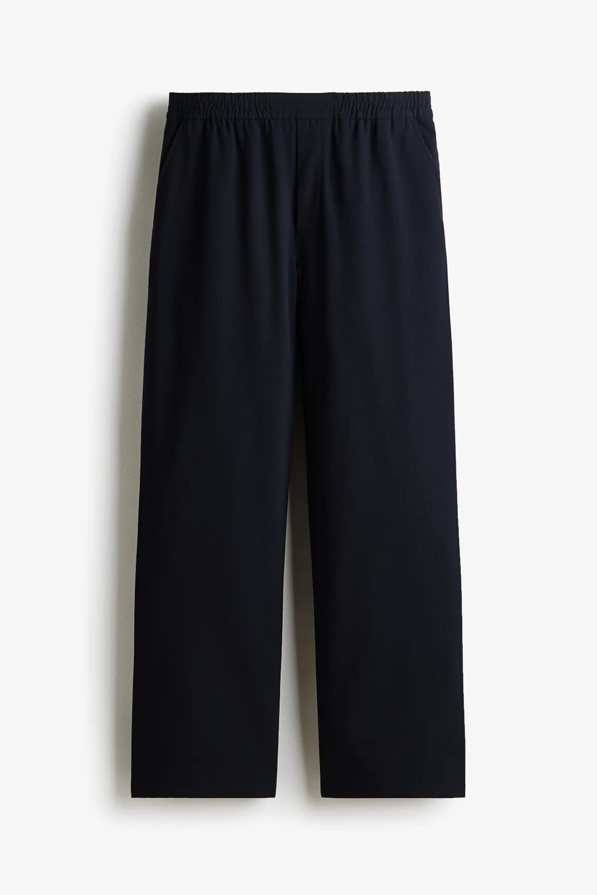 Four-Way Stretch Wide-Cut Pull-On Pants by H&M